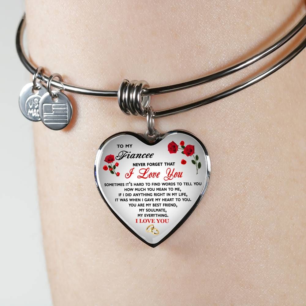 To My Girlfriend Necklace Gift Birthday from Boyfriend Fiance Anniversary Gift Idea 1225fHhb AvA
