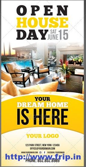 50 best real estate flyer print templates 2017 dtp ideas