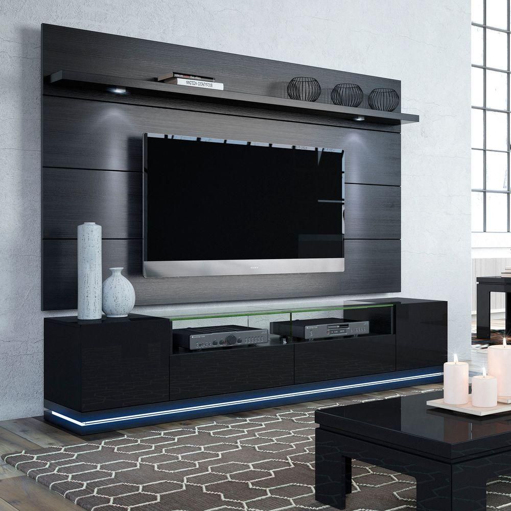 Manhattan Comfort Vanderbilt 85 In Black Composite Entertainment manhattan-comfort-vanderbilt-85-in-black-composite-entertainment