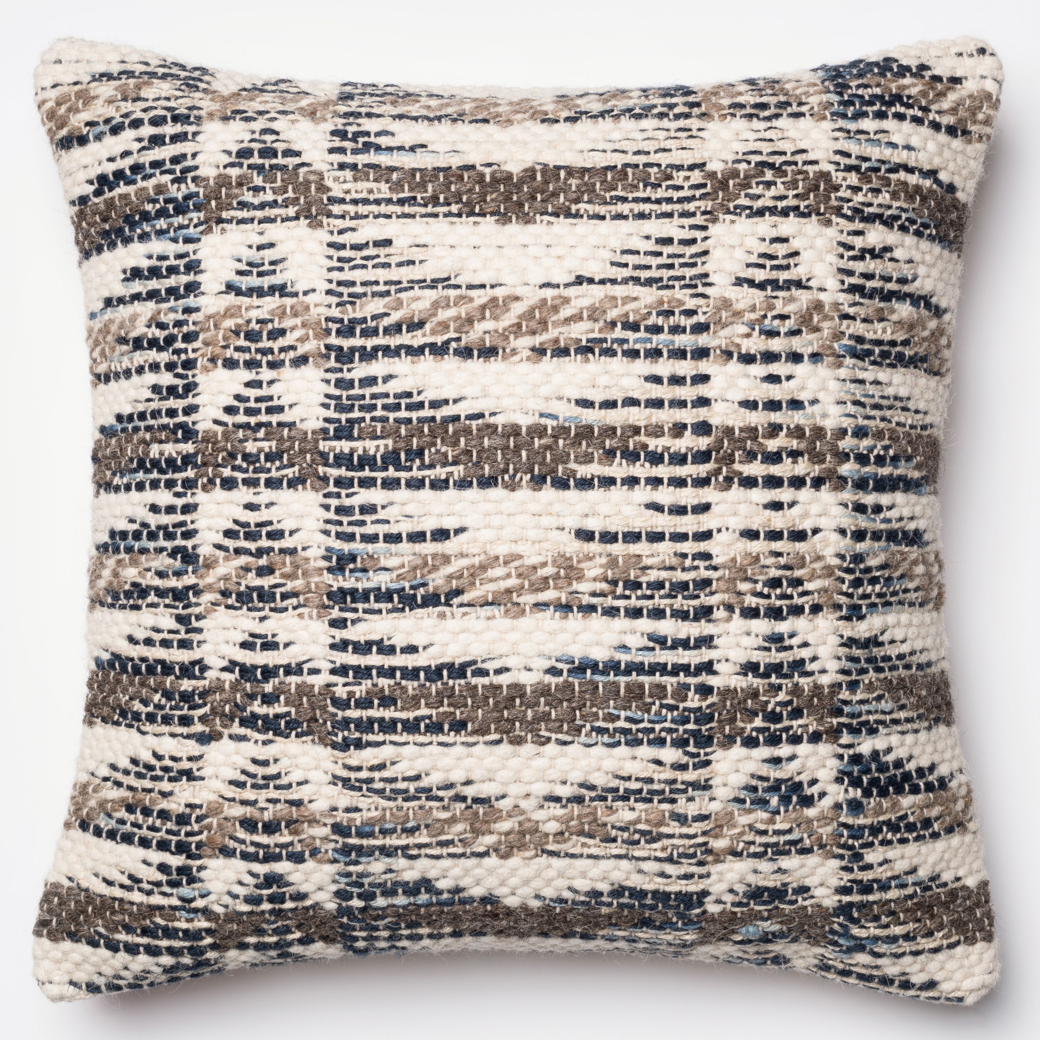 Loloi DSET Multi Decorative Accent Pillow 22 x 22 Cover with Down