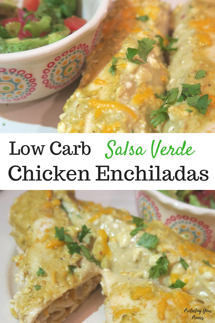 Low Carb Salsa Verde Chicken Enchiladas Low Carb Enchiladas, Enchiladas Verdes, Cheese Enchiladas, Pozole, Keto Foods, Mexican Food Recipes, Keto Recipes, Mexican Dinners, Baked Chicken