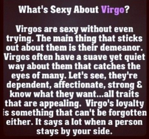 A Man Says I You Love Virgo When A Man Says I You Love Virgo When