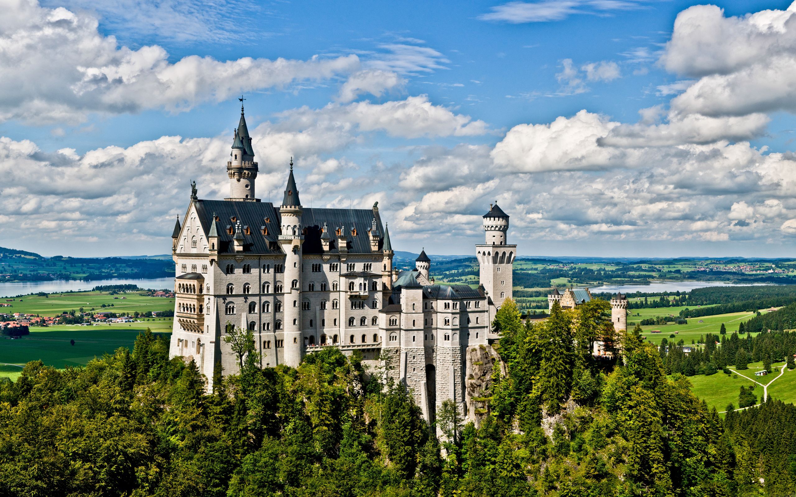 Neuschwanstein Satosu Almanya Zamki Germanii Spyashaya Krasavica Zamok Zamok Nojshvanshtajn