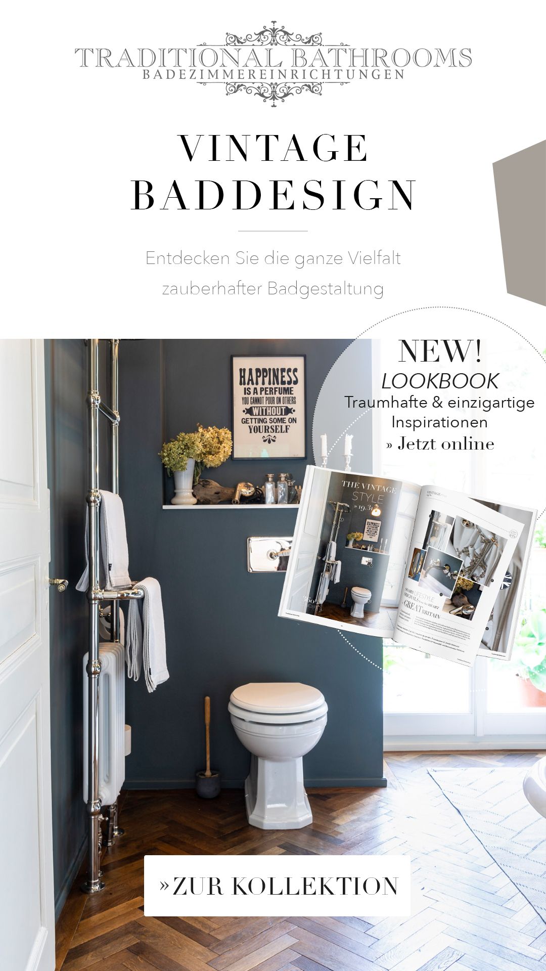 Vintage Badezimmer