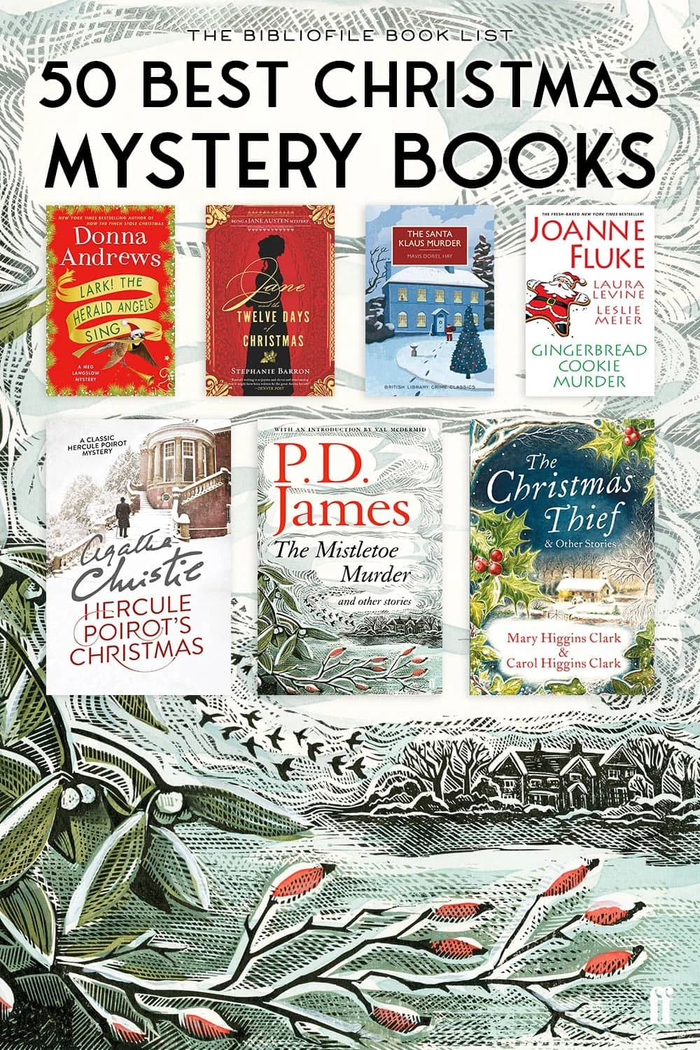 50 Best Christmas Mysteries for the Holidays