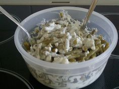 Grüner Bohnensalat mit Schmand-Dressing von simon9402 | Chefkoch