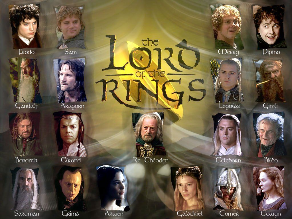 Lord of ring characters