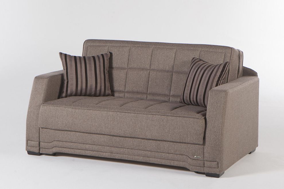 Istikbal Valerie Radeyef Brown Sofa Bed C932d Love Seat Loveseat Sleeper Istikbal Valerie Radeyef Brown Sofa Bed, Brown Loveseat Sleeper Sofa