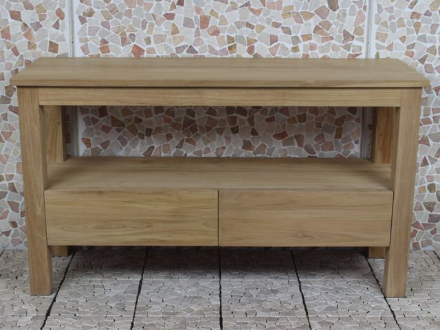 Badkamermeubel 140 cm hout Console table | Console tafels ...