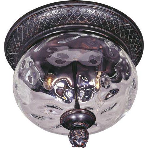 Maxim Lighting 3429wgob Maxim 3429wgob Carriage House Dc 2 Light Outdoor Ceiling Mount In Oriental B Outdoor Ceiling Lights Maxim Lighting Outdoor Flush Mounts