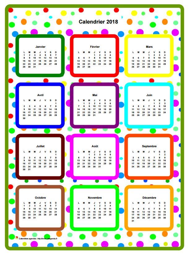 calendriers
