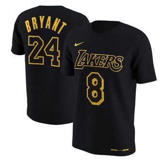 Nike Kobe Bryant Los Angeles Lakers Black Jersey Retirement T ... Nike Kobe Bryant Los Angeles Lakers Black Jersey Retirement T ...