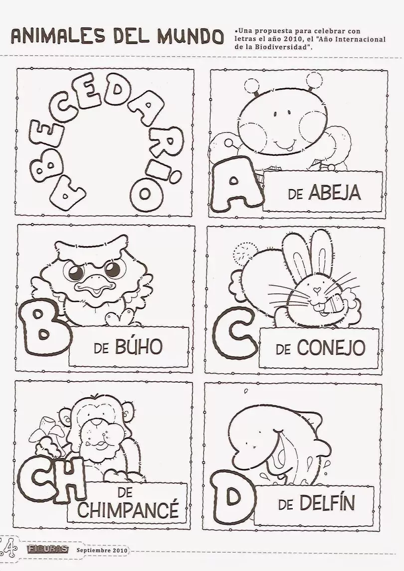 álbum Google Fichas Abecedario Alfabeto Preescolar