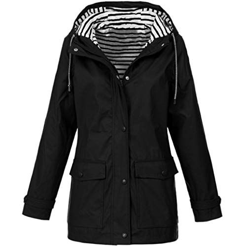 Épinglé sur Sportwear Manteau Imperméable Femme Grande Taille à Capuche Manche