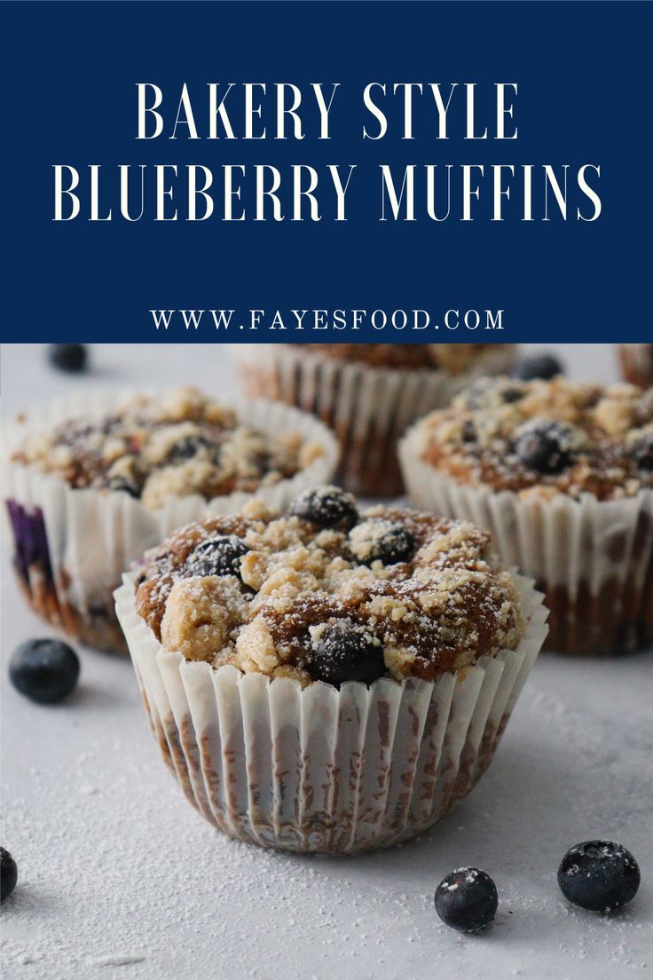 Let’s pack on the complex flavor. Let’s make it bursting with blueberries. Let’s make them tall and big. Let’s pack on the streusel topping. I took one bite into these bakery style blueberry muffins and the muffin angels were humming in my ears. These muffins are so great and so easy to make. #muffinrecipes #blueberrymuffins #brunchrecipes #brunchideas #breakfastideas #breakfast recipes #muffinrecipe #berrymuffins #blueberrymuffinrecipe #berrymuffinrecipe #bakerystylemuffins #bestmuffins Berry Muffin Recipe, Muffin Recipes, Brunch Recipes, Dessert Recipes, Desserts, Breakfast Recipes, Bakery Style Muffins, Streusel Topping, My Dessert