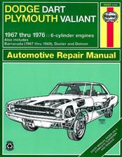Plymouth Barracuda 1967 1969 Repair Manuals Plymouth Valiant Repair Manuals Dodge Dart