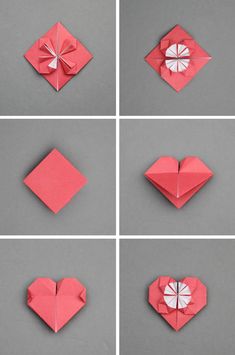 How To Make Origami Blossom Hearts — Gathering Beauty How to make