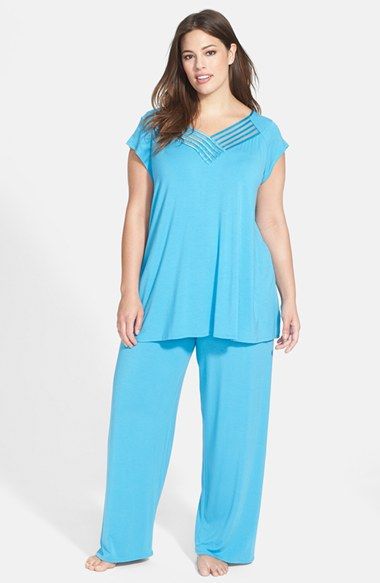 midnight by carole hochman lovely lattice pajamas plus midnight by carole hochman size chart