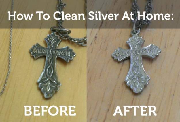 How To Clean Silver At Home Pinterest Diy Tutorial Tutorials How To Clean Silver At Home Diy Tutorial By Pioneer Settler Http