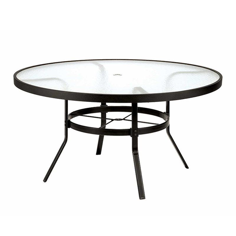 Outdoor Winston 48 In Obscure Gl Top Round Patio Dining Table Outdoor Winston 48 In Obscure Gl Top Round Patio Dining Table M8148rgu