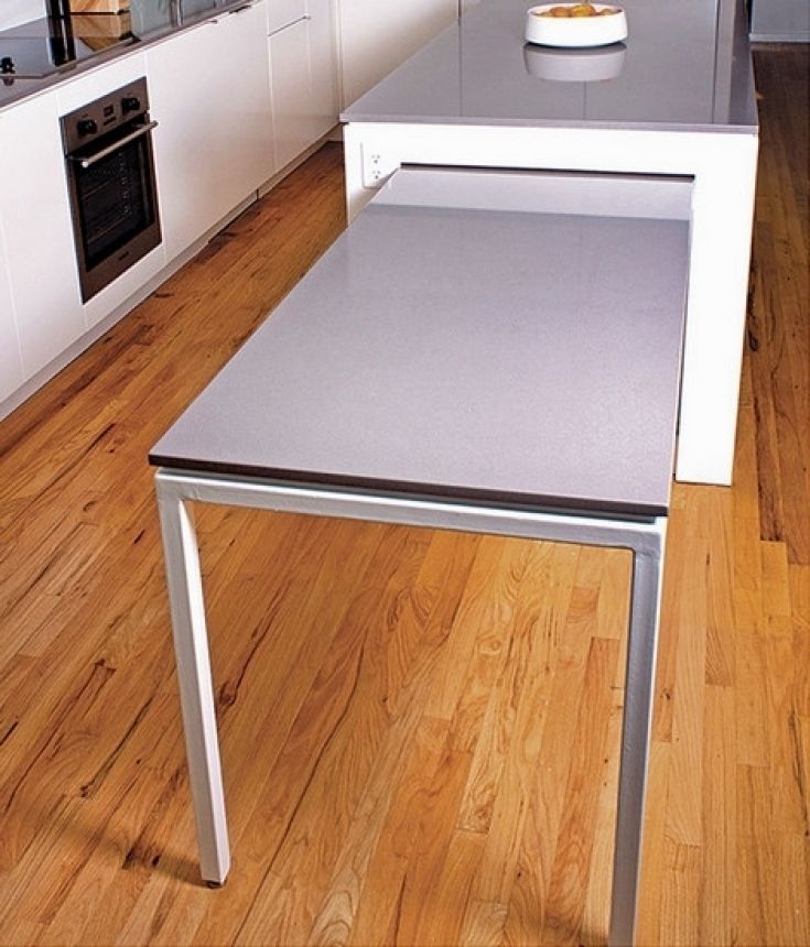 Cozy Kitchen Island With Slide Out Table Small Kitchen Tables Tiny Kitchen Cozy Kitchen