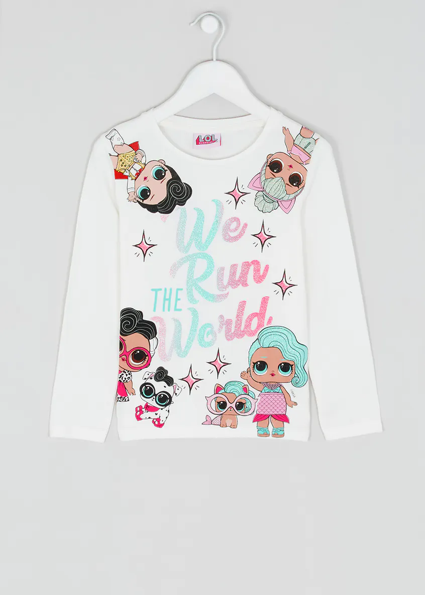 Official Merchandise LOL Surprise Long Sleeve 'We Run the World' Girls Top Official Merchandise LOL Surprise Long Sleeve 'We Run the World' Girls Top