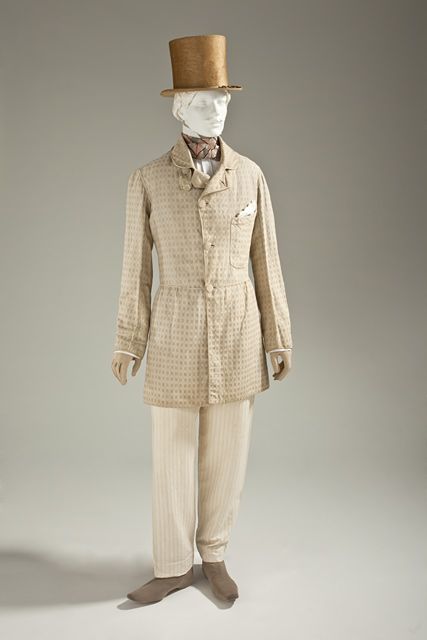 Frock Man's CoatCirca Fashion 1845Men's Costume 1800's Homme MUzpVqSG