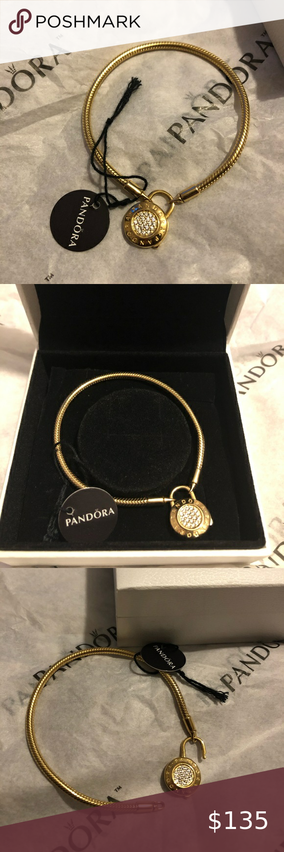 Pandora Moments Pavé Padlock Snake Chain Bracelet | Snake chain ... Pandora Moments Pavé Padlock Snake Chain Bracelet | Snake chain ...