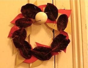 Easy Fall Crafts with Leaves (using popsicle sticks)