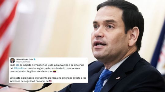 El republicano Marco Rubio, uno de los arquitectos de la política de máxima presión contra Venezuela por parte del gobierno de Donald Trump, dijo que el intento de acercamiento de Argentina al chavismo "plantea una amenaza directa a los intereses de seguridad nacional de EEUU". Leer más Guillermo Lasso, Donald Trump, Argentina, Safety, Donald Tramp