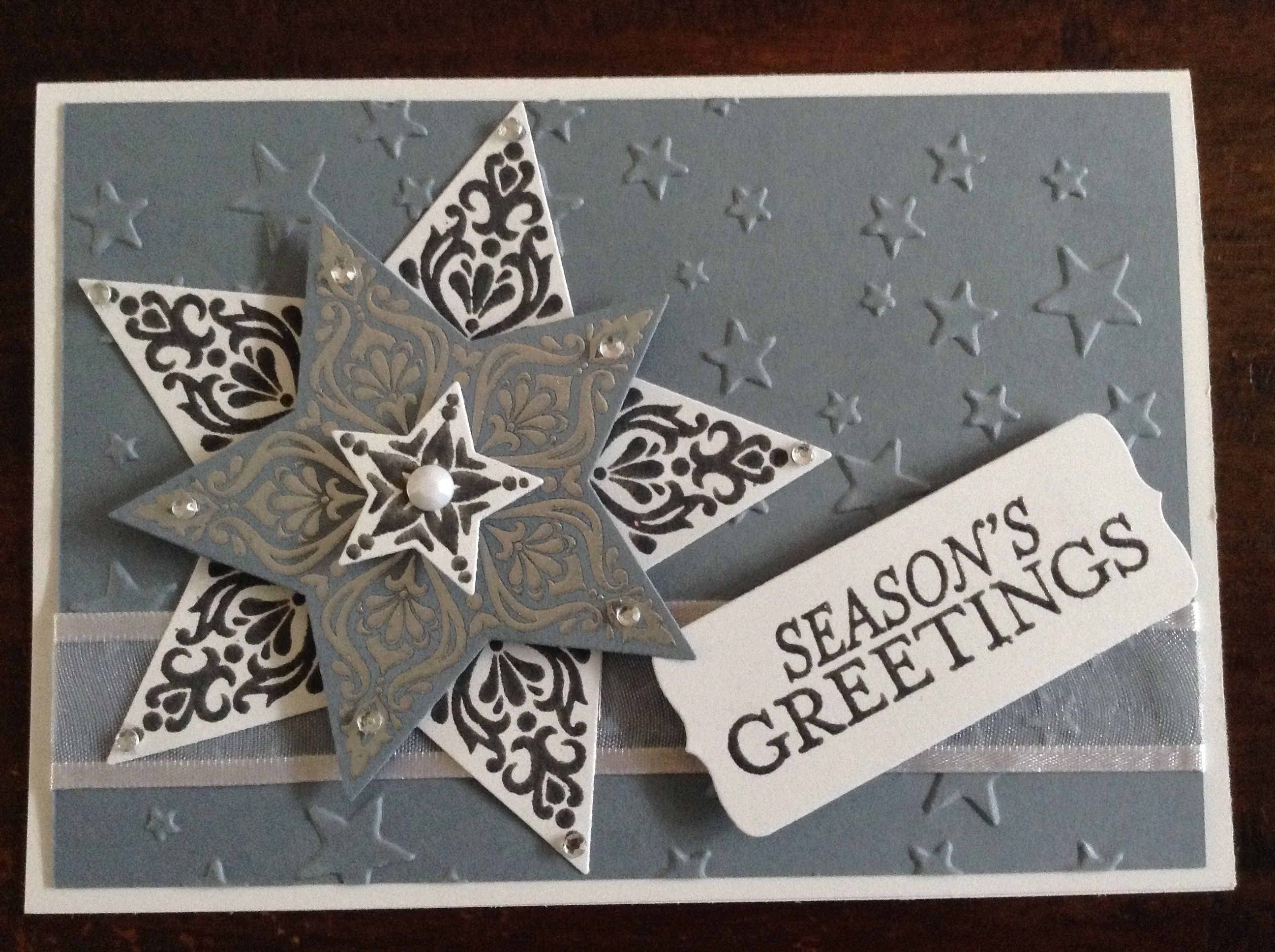 stampin up bright and beautiful seasons greetings
