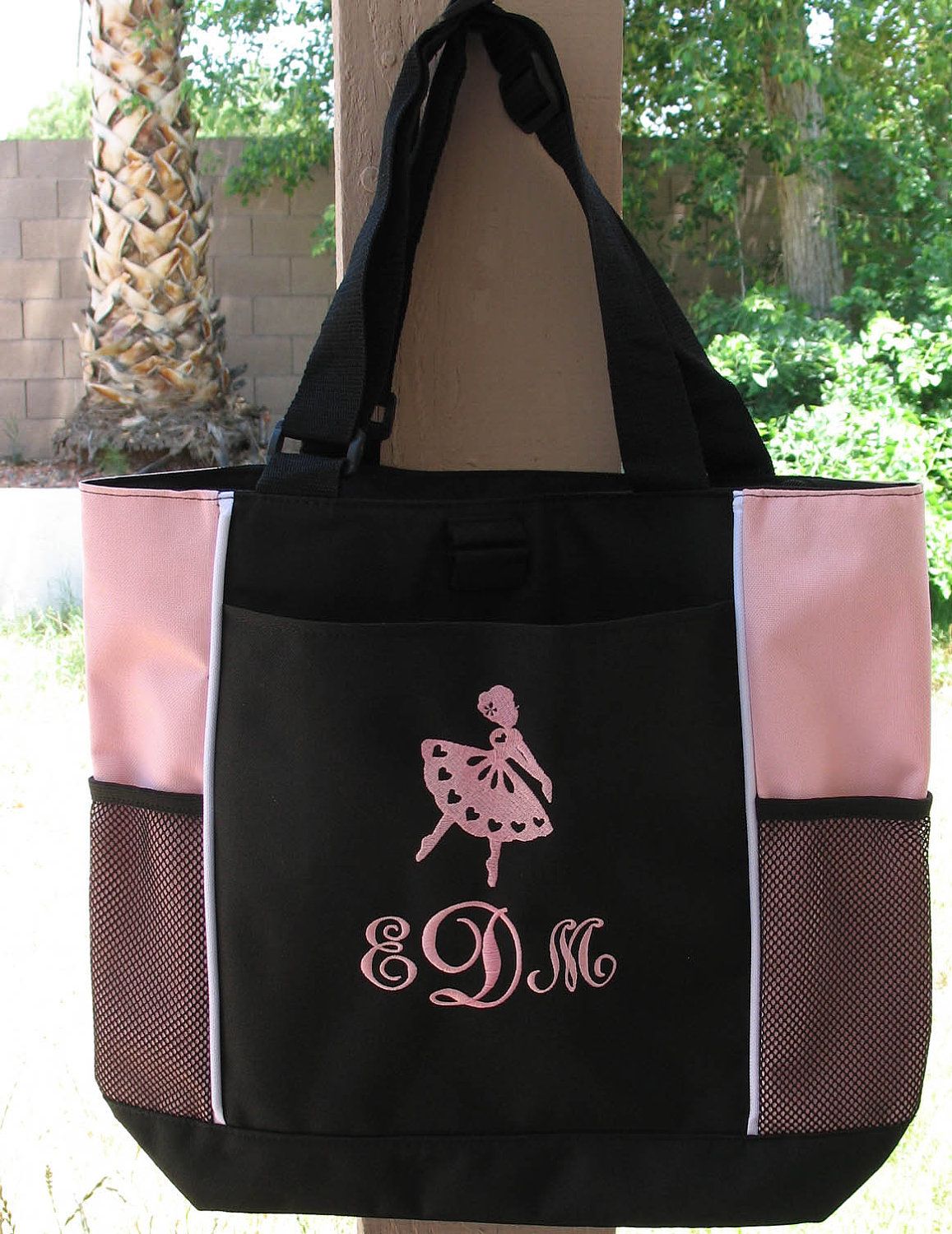 S Personalized Ballet Tote Bag Monogrammed Dance Bookbag S Personalized Ballet Tote Bag Monogrammed Dance Bookbag 19 99 Via Etsy