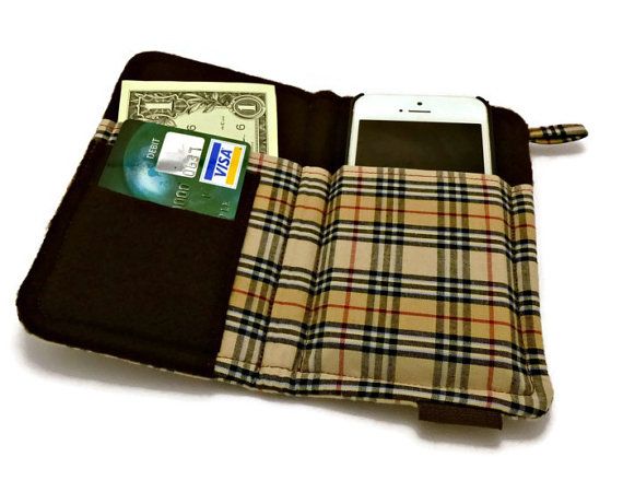 Burberry Plaid Cell Phone Case 24 00 財布