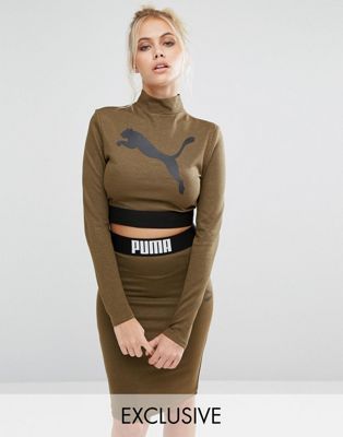 crop top puma crop top puma