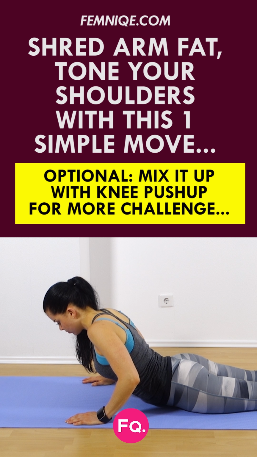 Arm Flab Workout: 6 Minute Workout To Get Rid Of Flabby Arms #pilatesworkoutroutine