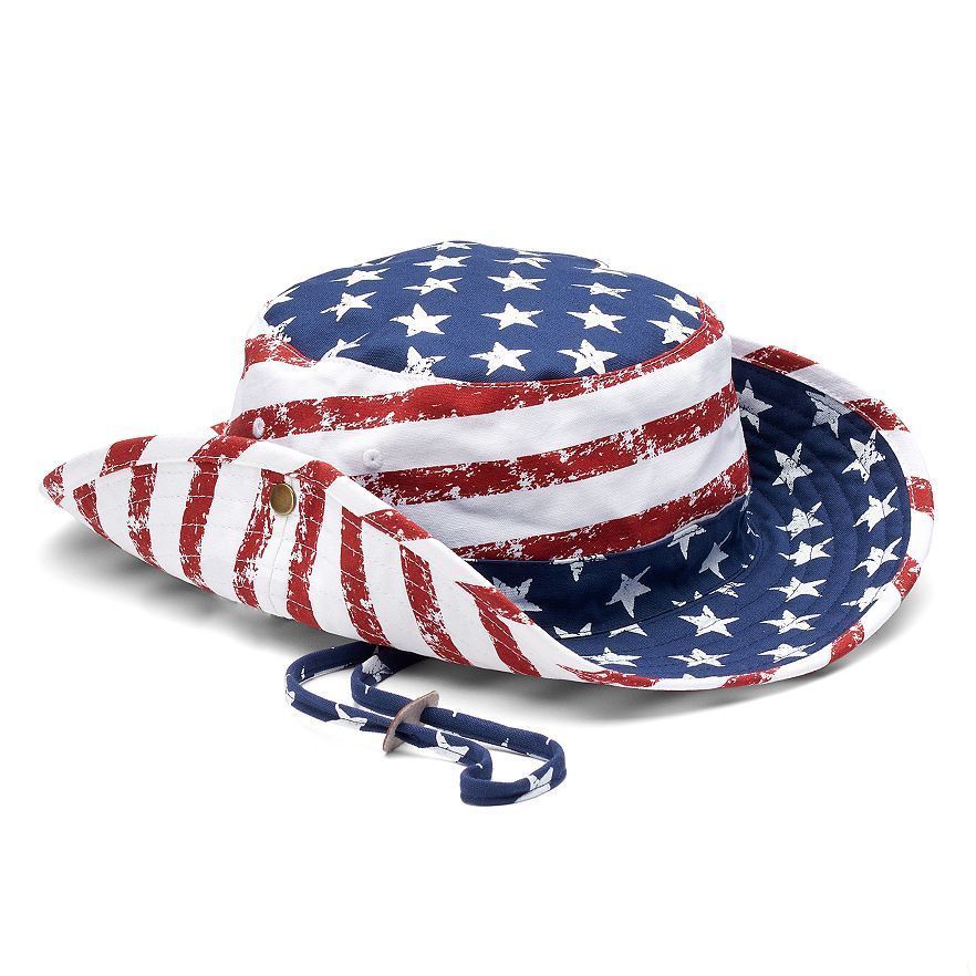 Mens and Womens Sizes American USA Flag Stars and Stripes Lolly Lollipop Vest Tank Top