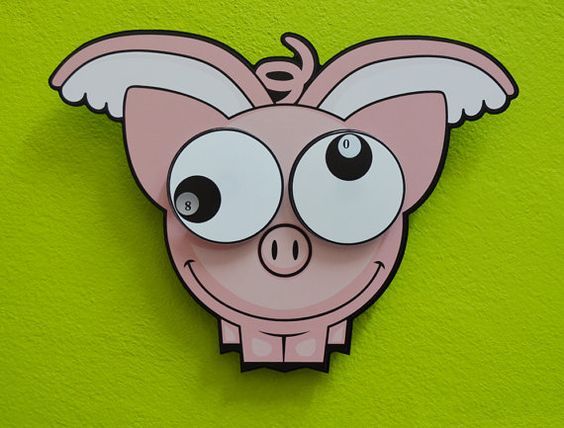 Pin By Patrice Wells On La Piara Voladora My Flying Piglets Mina Flygande Grisar O O Funny Pigs Pig Moving Eyes