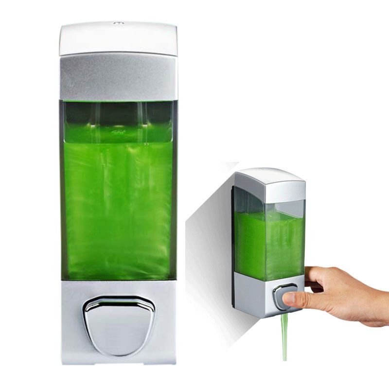Medical Grade Hand Wash Ads Flowing Clear Liquid Splashing Around