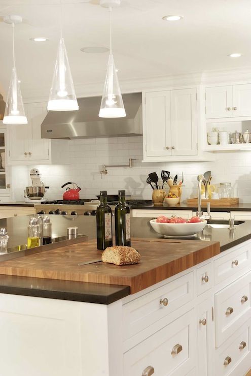 Oversized Kitchen Island - Transitional - kitchen - Papyrus Home Design