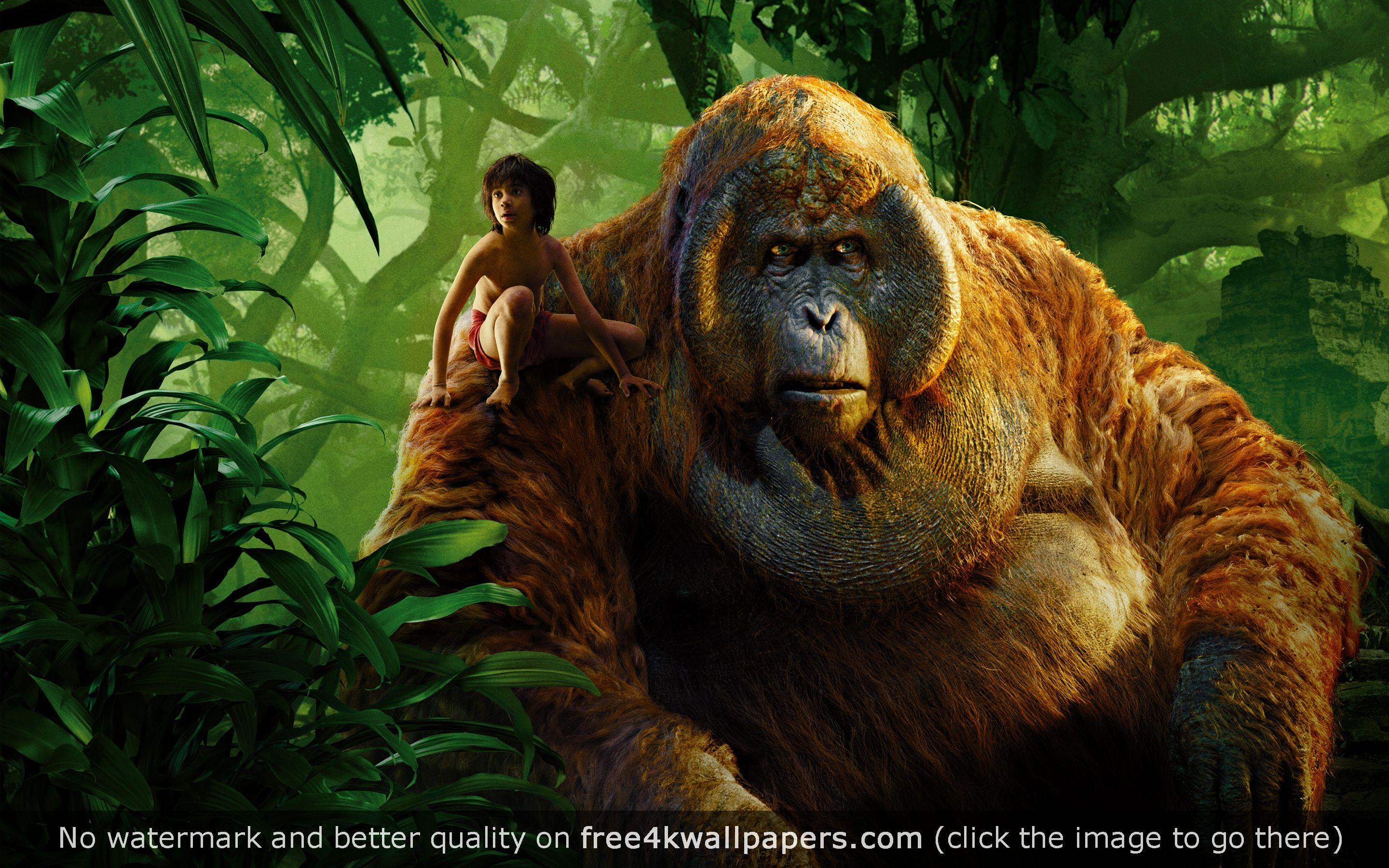 mowgli king louie jungle