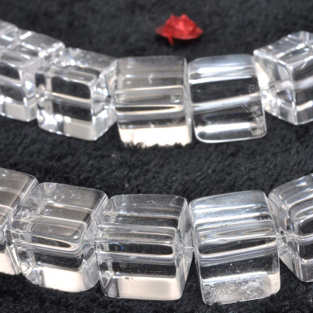 Natural Round Clear Rock Quartz Beads For Jewellery Making Strand 15/" Wholesale