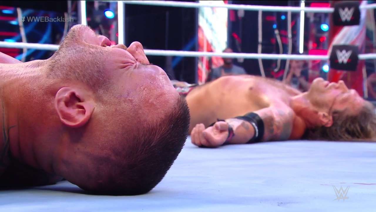 Wwe Backlash Ppv Final Results Randy Orton And Edge Have Stellar Main Event Match Wwe Randy Orton Kevin Owens
