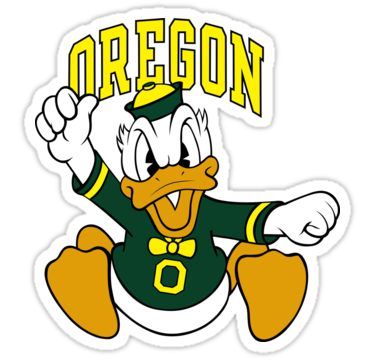 Oregon Duck Mascot Clip Art Oregon Duck Mascot Clip Art