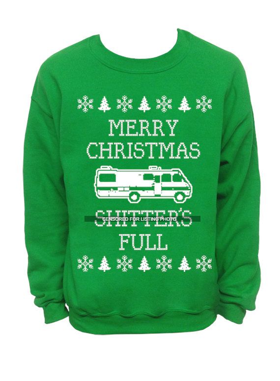 merry christmas sh tters full ugly christmas sweater merry merry christmas sh tters full ugly christmas sweater