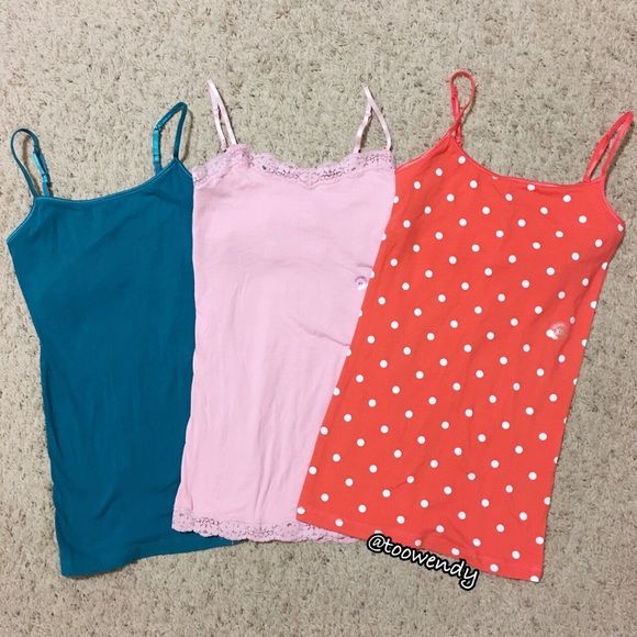 Aeropostale 3 BuildIn Bra Tanks Bra tanks, Aeropostale, Athletic