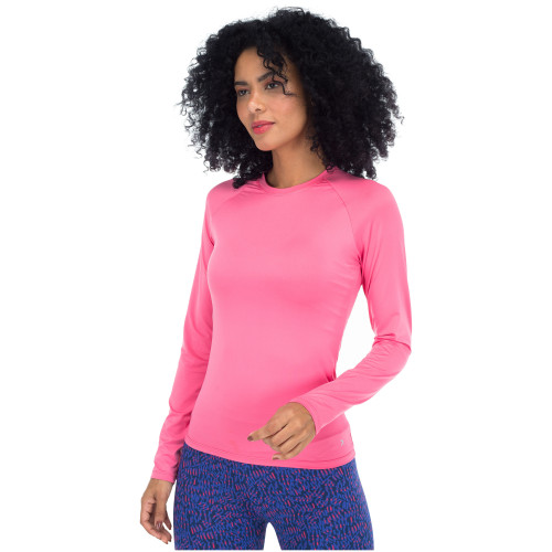 Camiseta Manga Longa com Proteção Solar UV 50+ Oxer Custom - Feminina - Centauro Por apenas R$ 39.99 em 2020 | Camiseta manga longa, Feminino, Manga longa