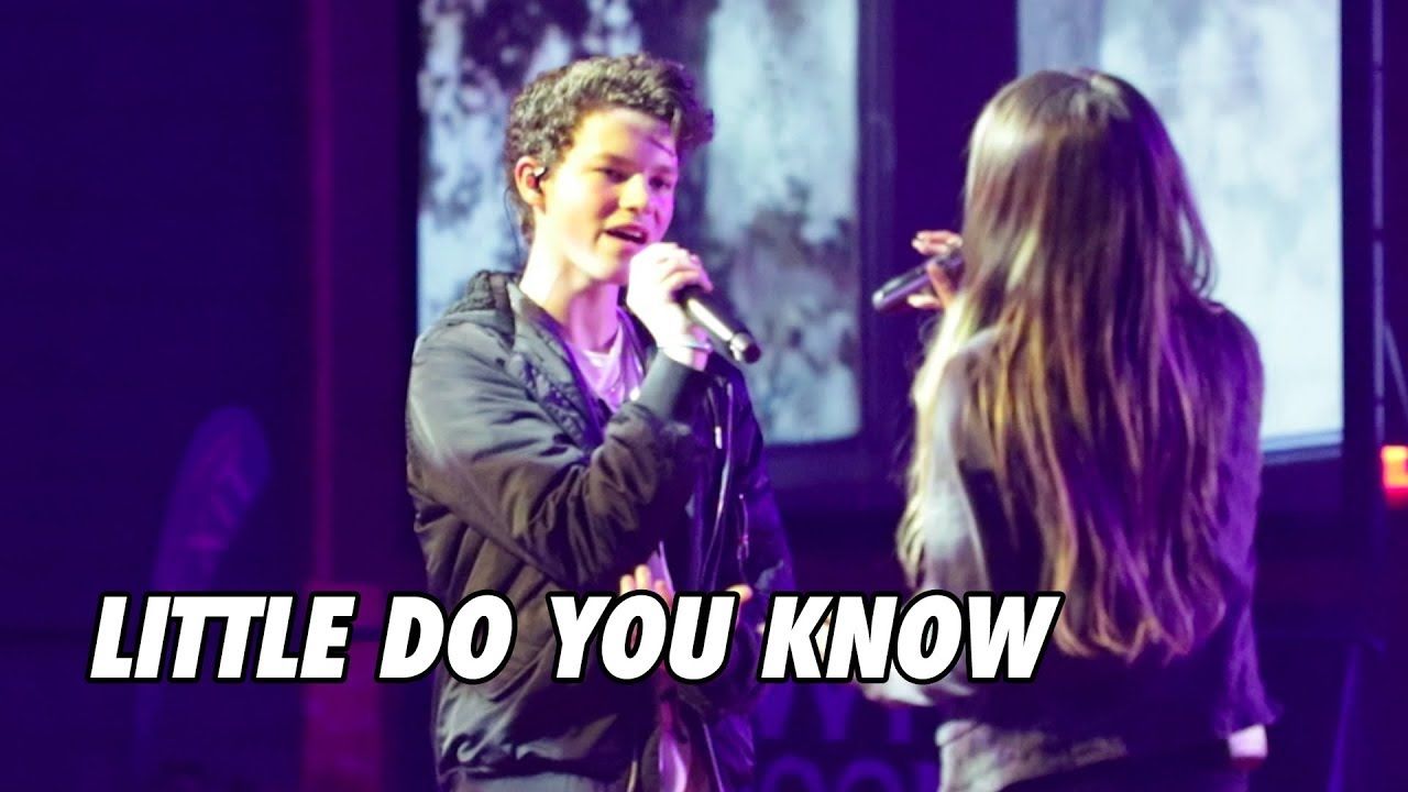 Annie Leblanc Little Do You Know Lyrics Annie LeBlanc & Hayden Summerall - Little Do You Know (LIVE) - YouTube