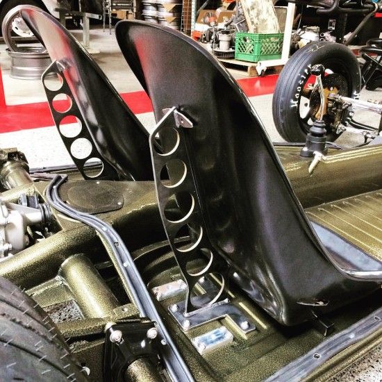 Aluminum Bomber Seats Hot Rod Covering An Aluminum Bucket Seat Seating Custom Car Interior Seat Design