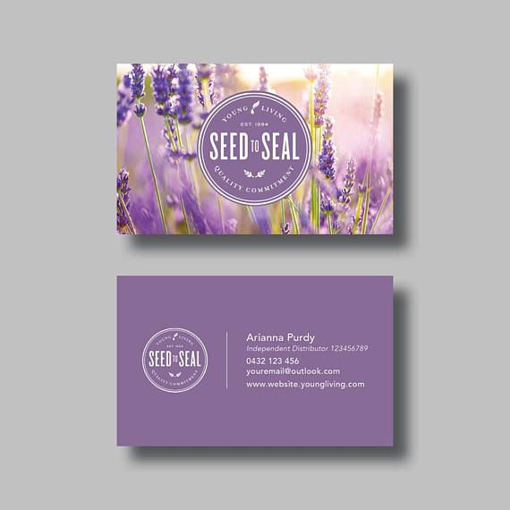 Young Living Essential Oils Business Card Stamp Digital Young Living Essential Oils Business Card Stamp Digital