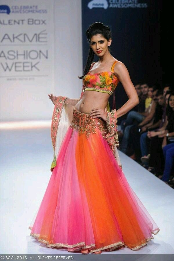 Lehenga choli fashion show 51 Lehenga choli fashion show 7